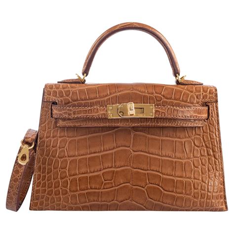 hermes mini kelly crocodile|hermes kelly crocodile for sale.